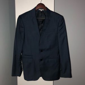 Express Navy Blue Suit Jacket Size Medium